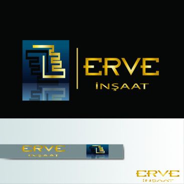 ERVE İnşaat İçin Logo+KurumsalKimlik yarışmasına tasarımcı gDesign. tarafından sunulan  tasarım 