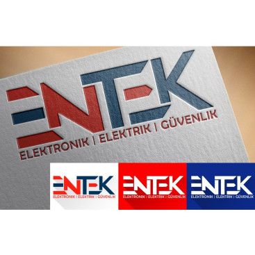 elektironik firma logosu yarışmasına tasarımcı orion™ tarafından sunulan  tasarım 