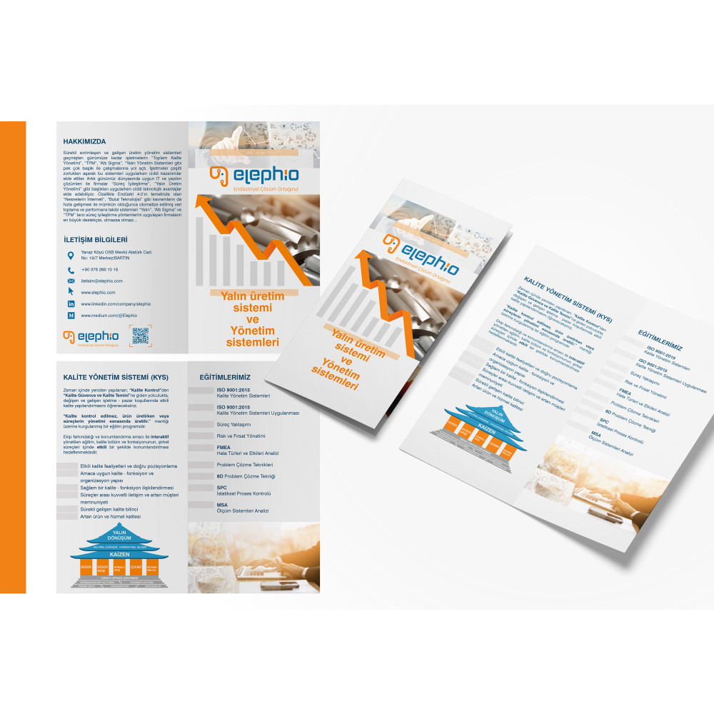 Danışmanlık Firmamız İçin Broşür Tasarım