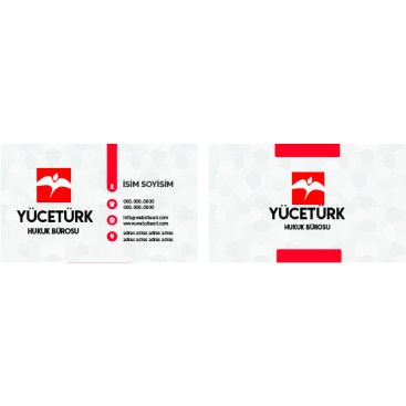 avukatlık ofisine logo ve kart tasarlama yarışmasına tasarımcı quann tarafından sunulan  tasarım 