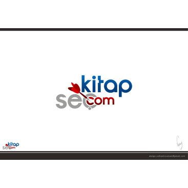  Kitap Satış Sitesine Logo yarışmasına tasarımcı volkanKocaman tarafından sunulan  tasarım 