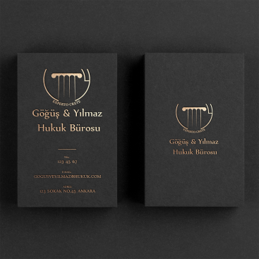 Yeni hukuk büromuza logo yarışmasına tasarımcı ilker beşken tarafından sunulan  tasarım 