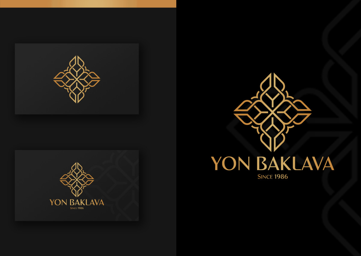 Tasarlayan grfkismail-Yön Baklava şirketimiz için sade ve şık