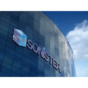 SONİSTER adlı inşaat firmasına logo  yarışmasına tasarımcı BilalKoc tarafından sunulan  tasarım 