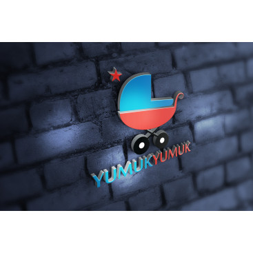 YUMUKYUMUK.COM.TR Logo ve Amblem Tasarım yarışmasına tasarımcı TheRider tarafından sunulan  tasarım