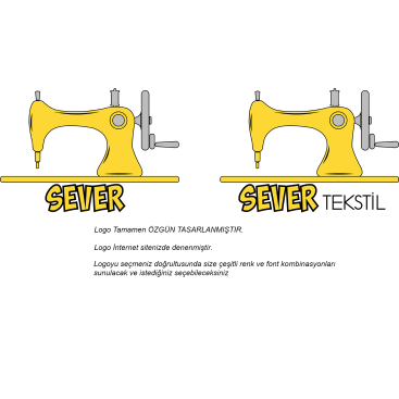Tekstil firma logosu yarışmasına tasarımcı mustafacaantt tarafından sunulan  tasarım 