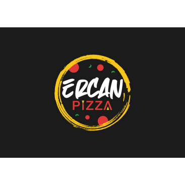 ERCAN PİZZA yarışmasına tasarımcı dcreagraph tarafından sunulan  tasarım 