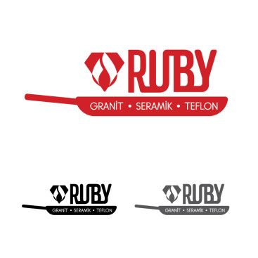  ''RUBY'' ismine logo çalışması  yarışmasına tasarımcı anafor tarafından sunulan  tasarım 