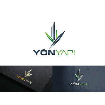 YÖN YAPI İNŞAAT ŞİRKETİMİZ LOGO TASARIMI yarışmasına tasarımcı art_logo tarafından sunulan  tasarım 