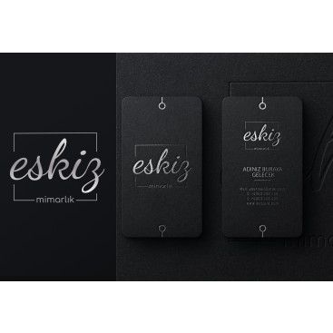 SADE VE ŞIK logo ve kartvizit yarışmasına tasarımcı EminKarasoy tarafından sunulan  tasarım 