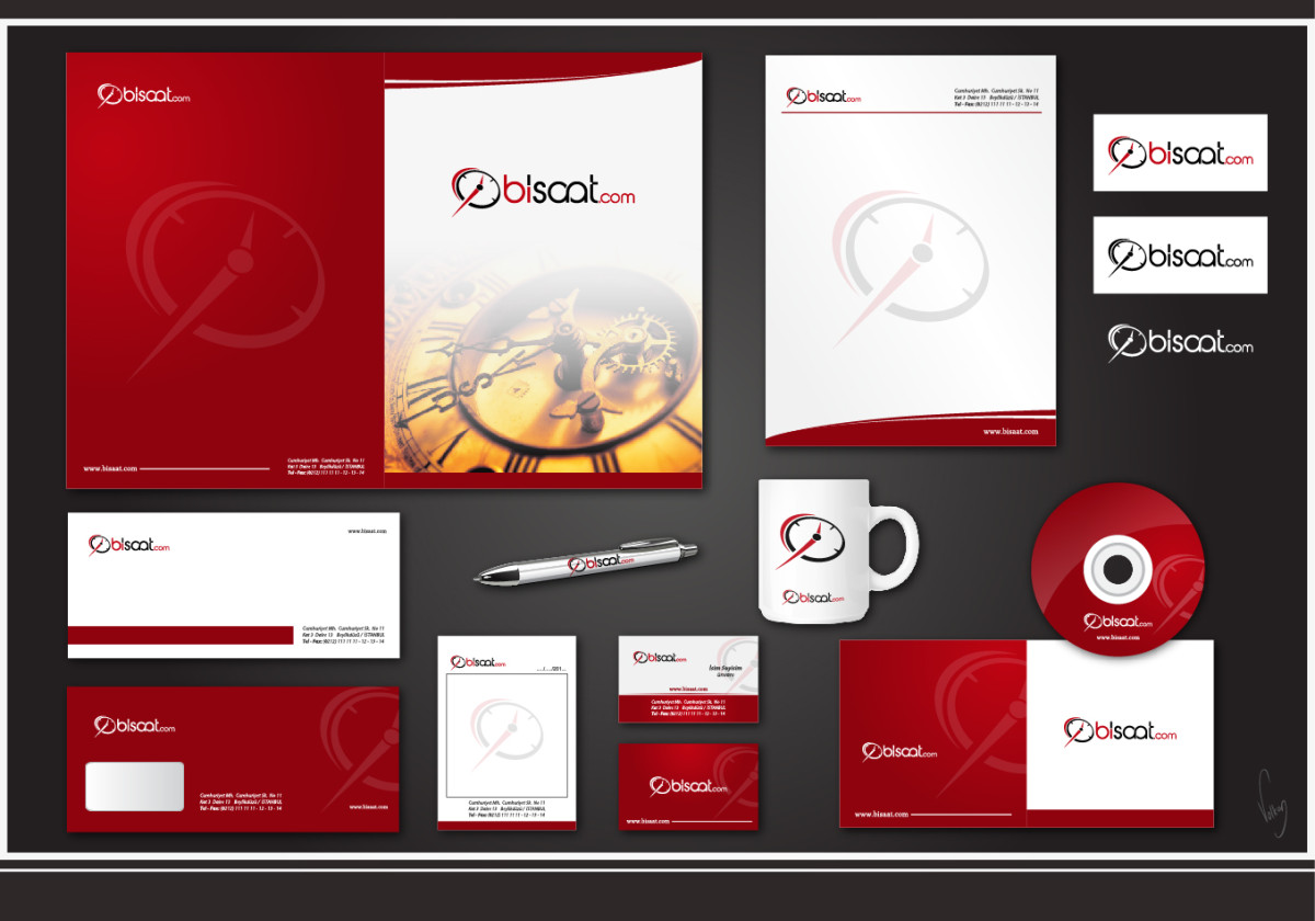 Tasarlayan volkanKocaman-Bisaat.com İÇİN LOGO VE KURUMSAL KİMLİK.