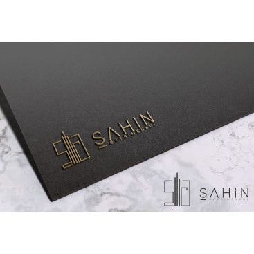 Şahin Gayrimenkul Logo + Kurumsal Kimlik yarışmasına tasarımcı Gizem SC tarafından sunulan  tasarım 