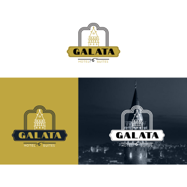 Galata Hotel & Suites Logo tasarımı yarışmasına tasarımcı OKANIST tarafından sunulan  tasarım 