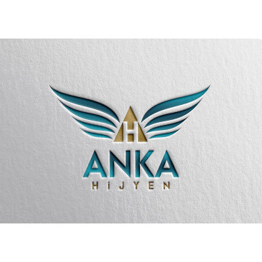 Anka Hijyen Firmamız İçin Logo İhtiyacı yarışmasına tasarımcı hbgrafik tarafından sunulan  tasarım 