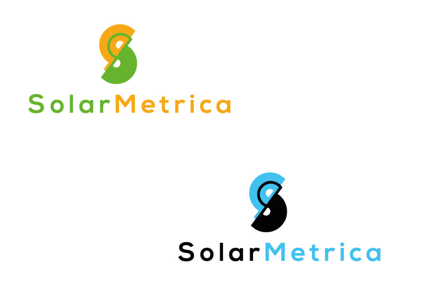 solarmetrica.com İçin Yenilikçi Logo yarışmasına tasarımcı Green Cat tarafından sunulan  tasarım 