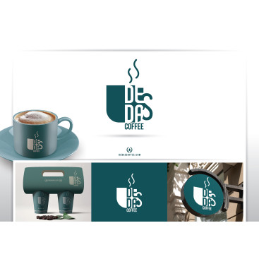 Kurumsal Olabilcek bir Coffee Marka LOGO yarışmasına tasarımcı ooCoo tarafından sunulan  tasarım
