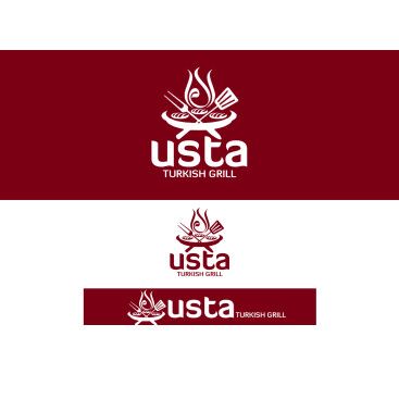 İngiltere'de Türk Restoranı -Tabela Logo yarışmasına tasarımcı grafikodam tarafından sunulan  tasarım 