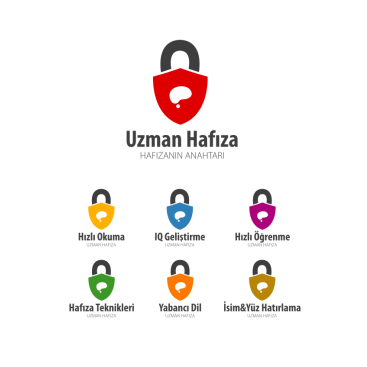 Uzman Hafıza Logo ve Amblem Çalışması yarışmasına tasarımcı DFACTORY tarafından sunulan  tasarım 
