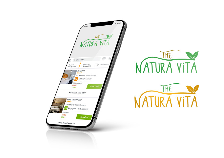 The Natura Vita logo yarışmasına tasarımcı Mery0777 tarafından sunulan  tasarım 