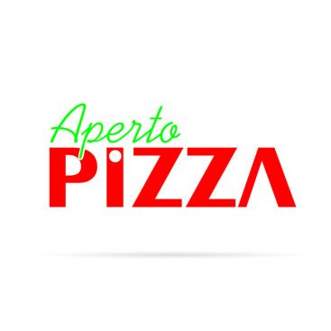 APERTO PİZZA LOGOSUNU ARIYOR yarışmasına tasarımcı Myengin tarafından sunulan  tasarım 