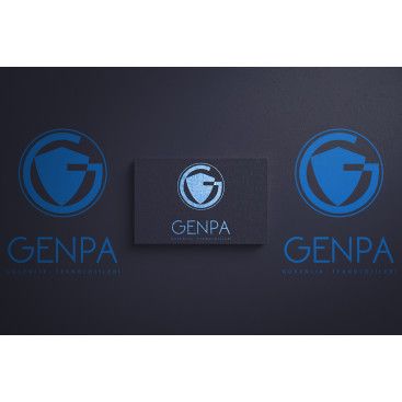 GENPA LOGOSUNU ARIYOR yarışmasına tasarımcı miraccatan tarafından sunulan  tasarım 