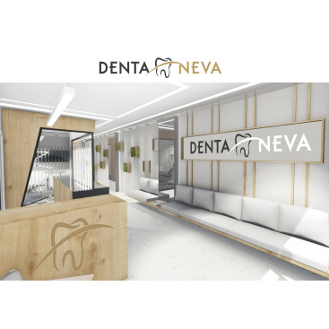 Diş kliniği için logo tasarımı yarışmasına tasarımcı DD Sanat™ tarafından sunulan  tasarım 