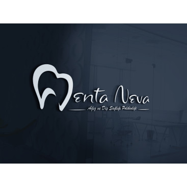 Diş kliniği için logo tasarımı yarışmasına tasarımcı ekvrk tarafından sunulan  tasarım 