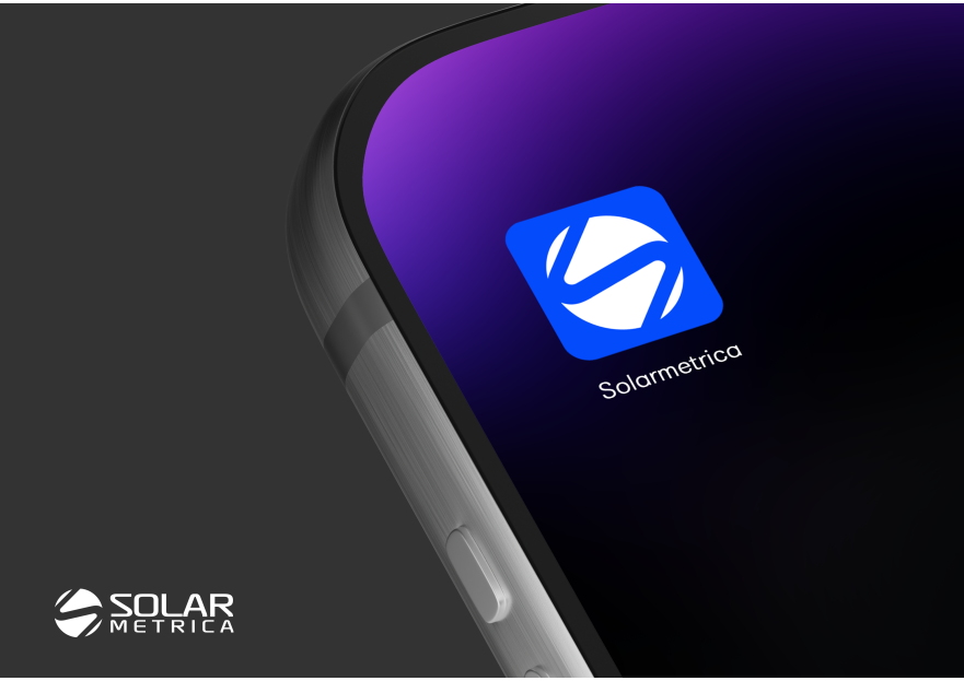 solarmetrica.com İçin Yenilikçi Logo yarışmasına tasarımcı sariportakal tarafından sunulan  tasarım 
