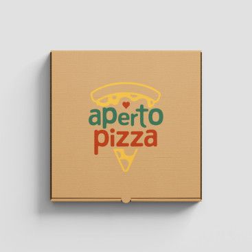 APERTO PİZZA LOGOSUNU ARIYOR yarışmasına tasarımcı Gökko0 tarafından sunulan  tasarım 