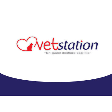 VET STATION VETERİNER KLİNİĞİ   LOGO  yarışmasına tasarımcı dream_design tarafından sunulan  tasarım 
