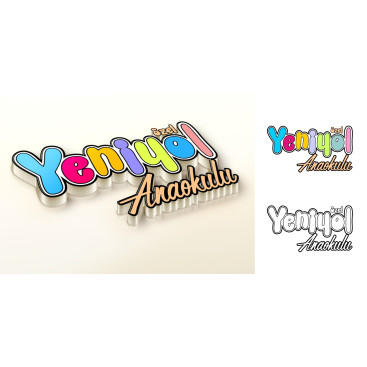 yeniyol anaokulumuza dikkat çekici logo  yarışmasına tasarımcı misty tarafından sunulan  tasarım 