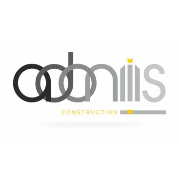 Adonis Construction Logo Tasarımı yarışmasına tasarımcı Cansusah tarafından sunulan  tasarım 