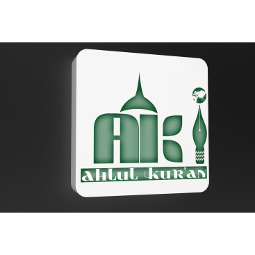 Kuran eğitimi veren bir vakıf / Logo yarışmasına tasarımcı ugursevi tarafından sunulan  tasarım 