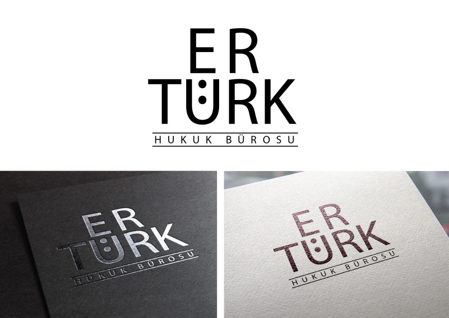 Hukuk bürosuna özel bir tasarım yarışmasına tasarımcı Kaligraf_Vedat tarafından sunulan  tasarım 