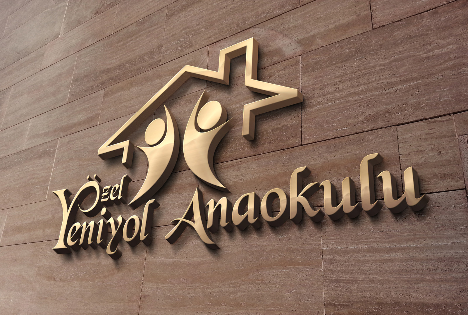 Tasarlayan designing-yeniyol anaokulumuza dikkat çekici logo 