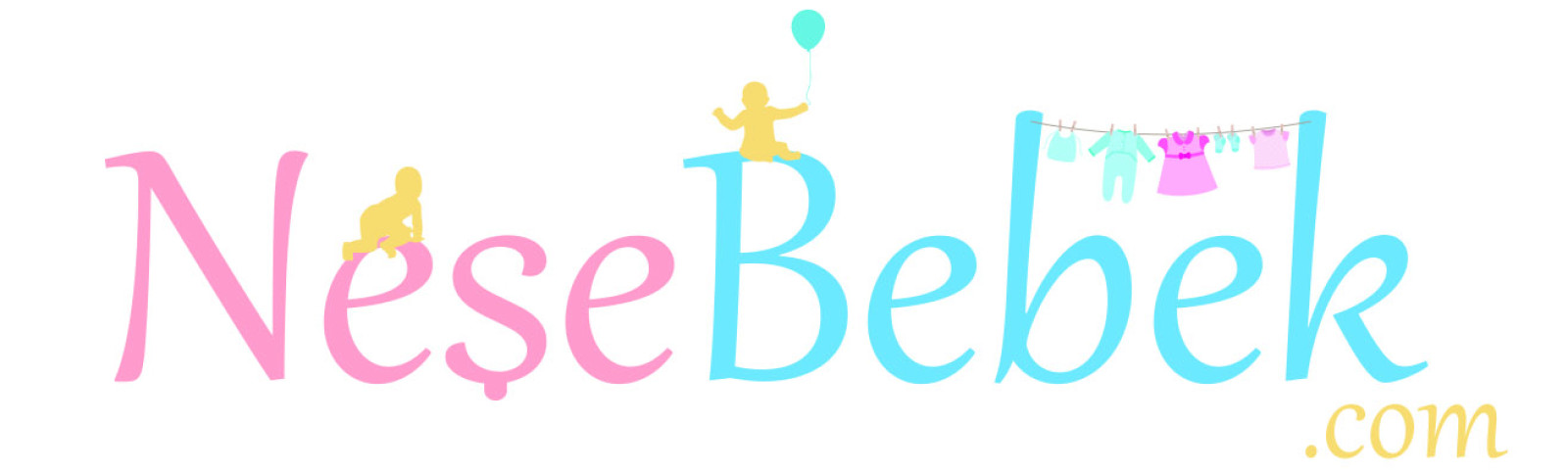 Tasarlayan TRCevher-NeşeBebek.com Logo Tasarımı 355x100 px
