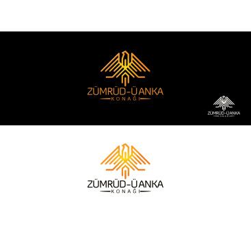 Zümrüd-ü Anka Konağı Logo Çalışması yarışmasına tasarımcı grafikodam tarafından sunulan  tasarım 