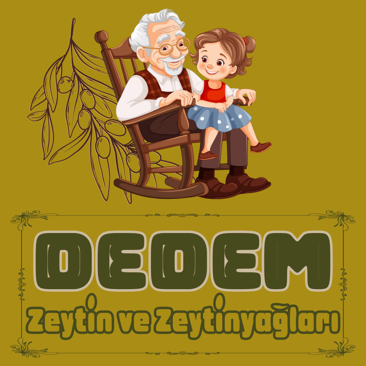 Tasarlayan YasinYildirim34-dedem zeytin ve zeytinyağlari için logo