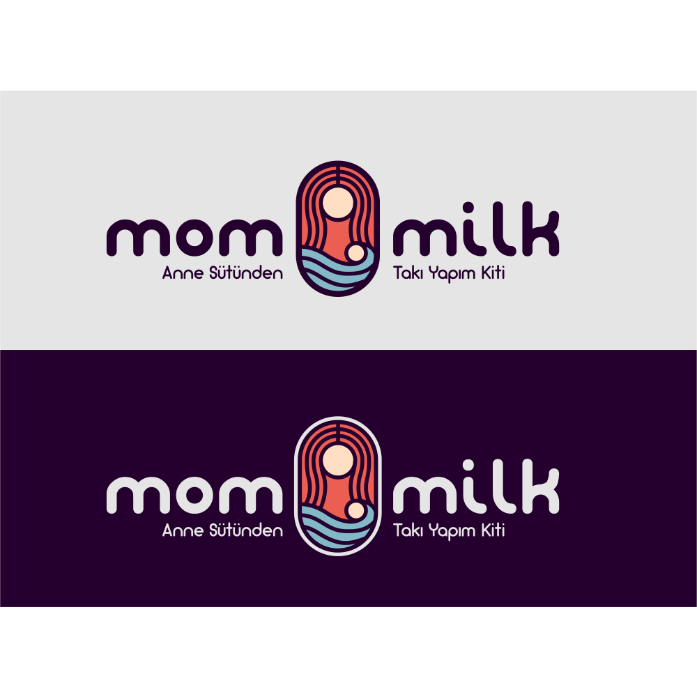 Anne Sütünden Takı Yapım Kiti için logo  yarışmasına hasandesign.lab tarafından girilen tasarım