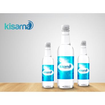 kisarna maden suyu için logo çalışması yarışmasına tasarımcı abycl tarafından sunulan  tasarım 