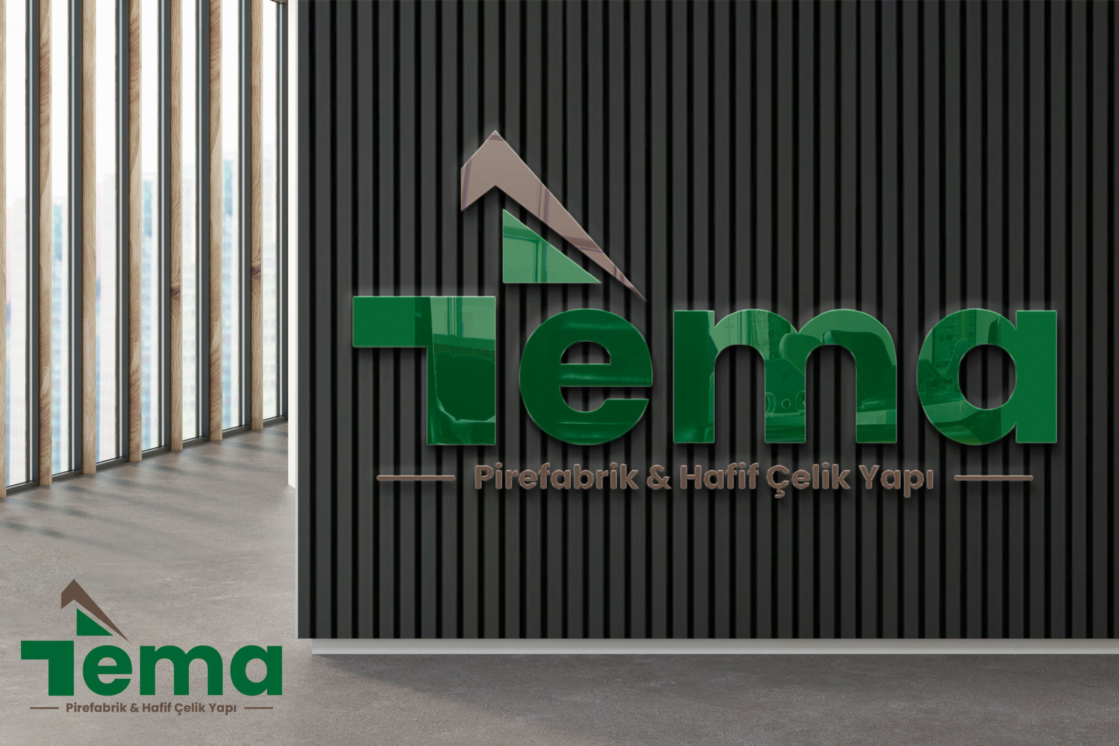 Tasarlayan merter-Yeni Prefabrik Firmamız İçin Dinamik ve Yenilikçi Logo