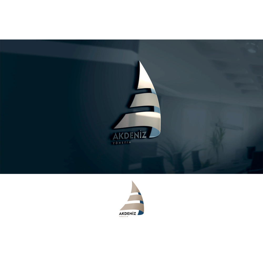 AKDENİZ YÖNETİM LOGO TASARIMI yarışmasına beytullah tarafından girilen tasarım