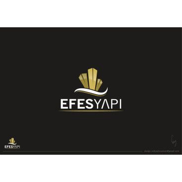 YENİ KURULAN İNŞAAT FİRMA LOGO TASARIMI yarışmasına tasarımcı volkanKocaman tarafından sunulan  tasarım 