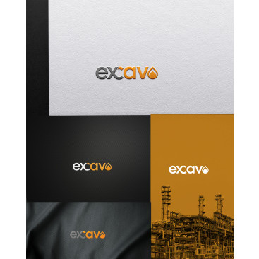 Excavo Startup'ı İçin Logo Tasarımı yarışmasına tasarımcı yeliztasarım tarafından sunulan  tasarım 