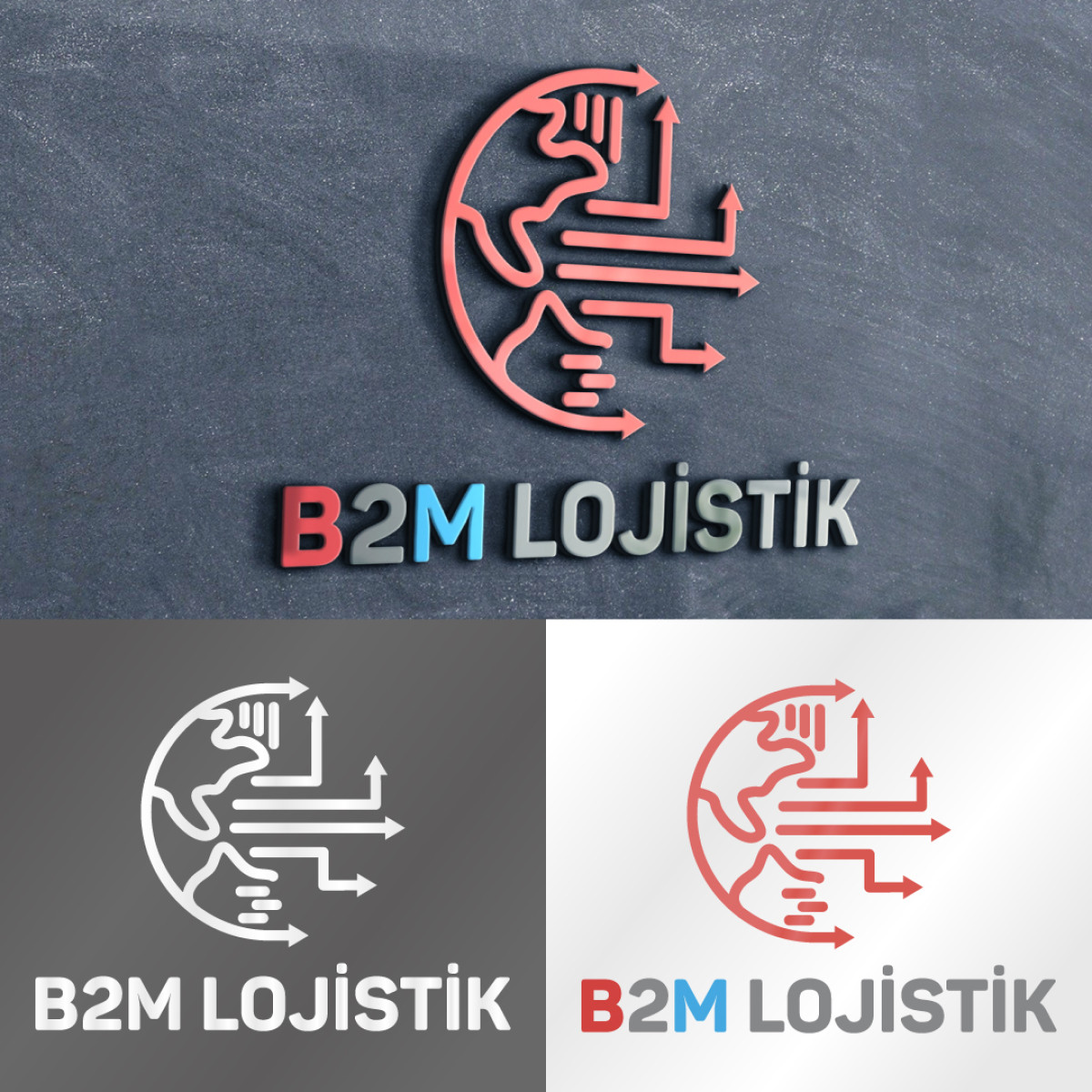 Tasarlayan Ertuğrul EKER-Lojistik şirketi kurumsal+logo 