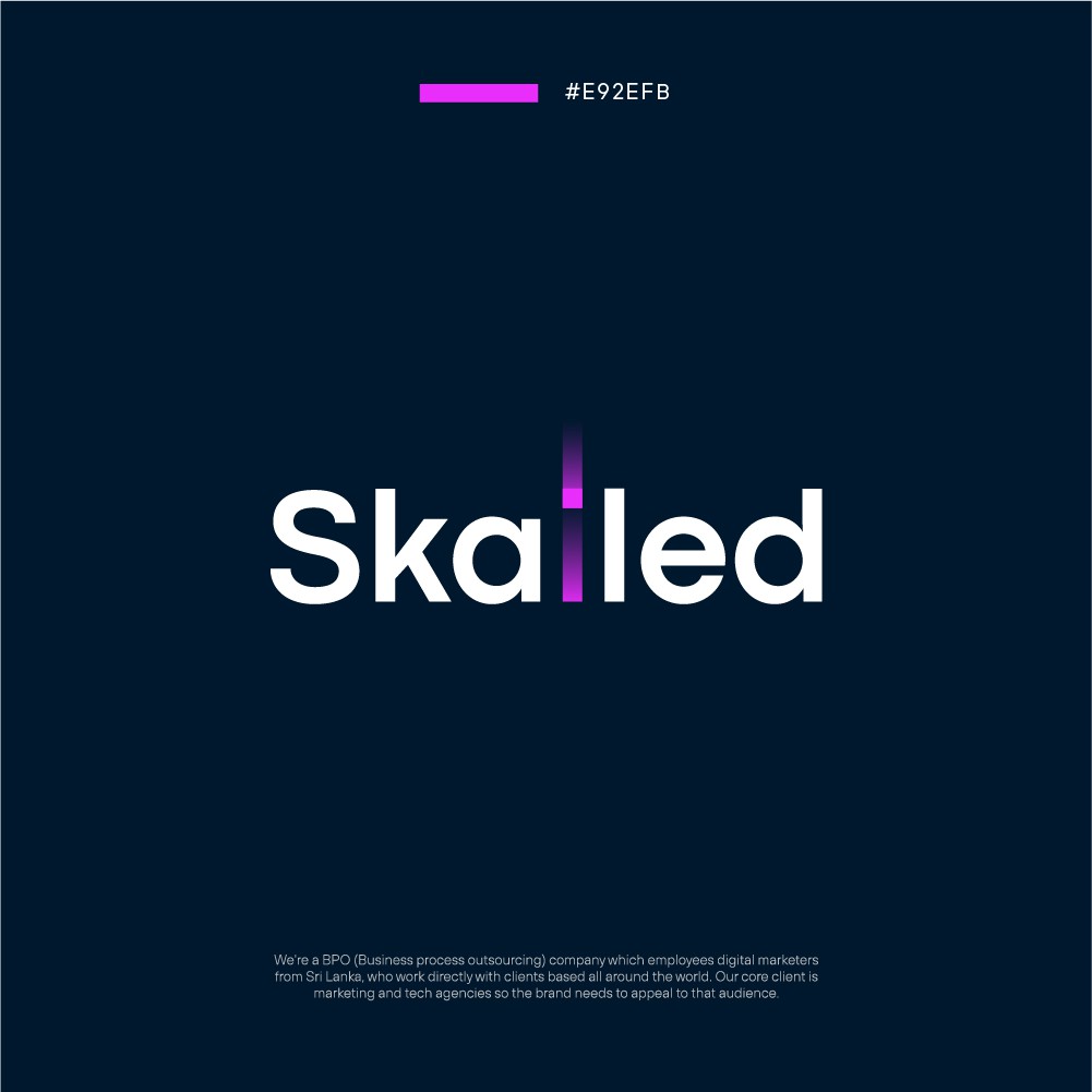 Skailed logo tasarımı