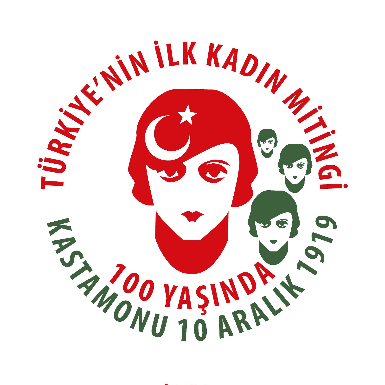 Türkiye'nin İlk Kadın Mitingi Logo Tasarımı