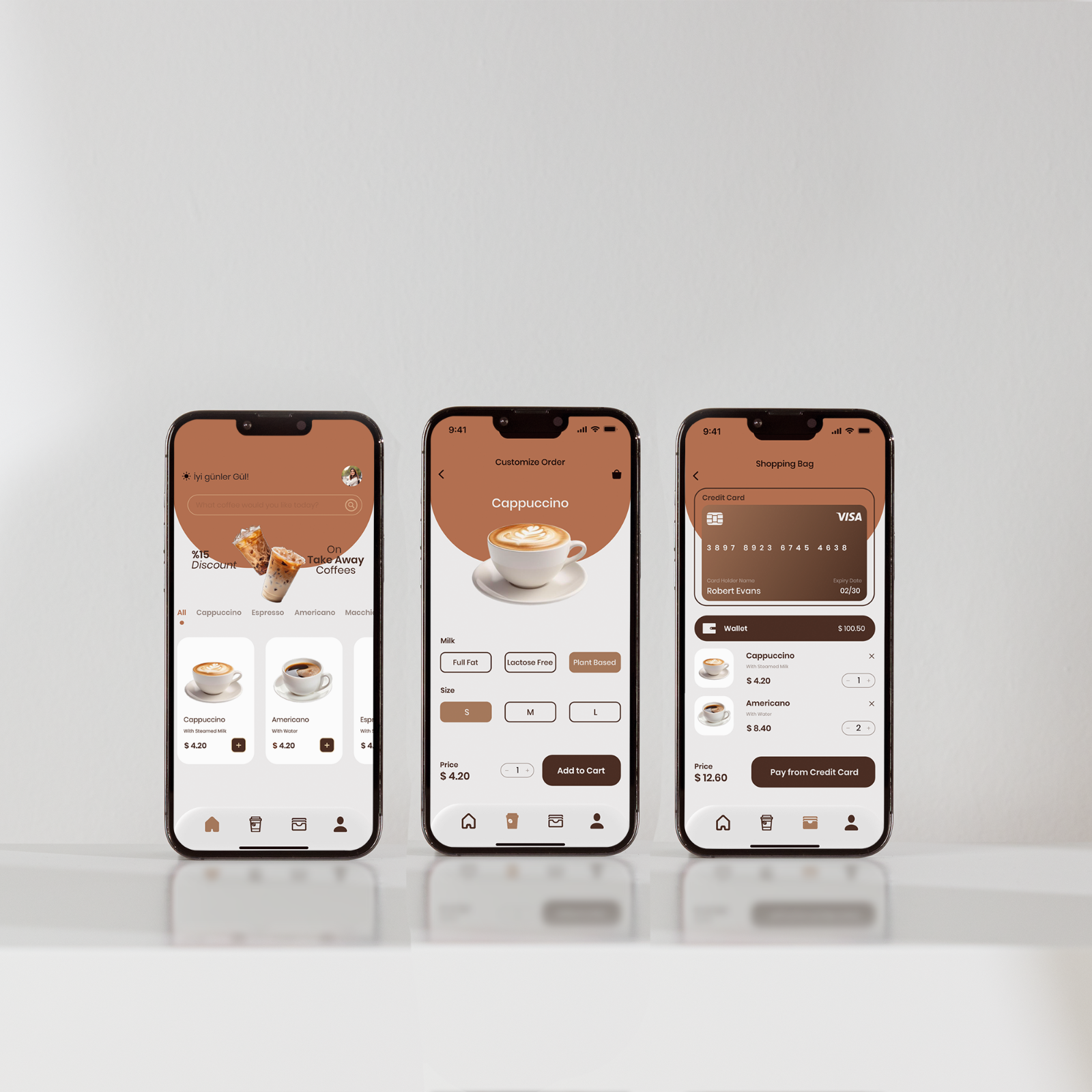 UI/UX Mobil Arayüz Çalışmam