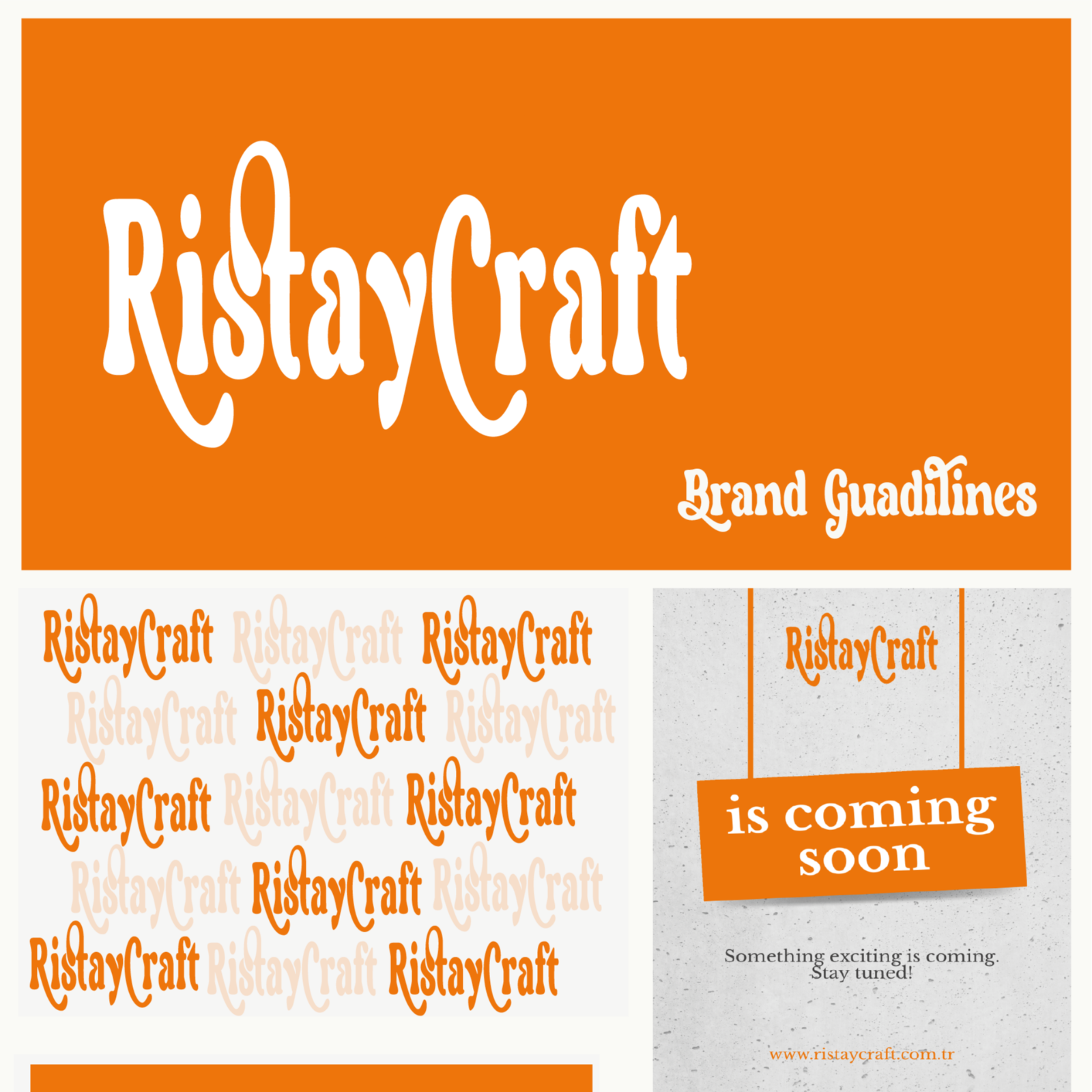 RistayCraft Logo & Kurumsal Kimlik çalışması