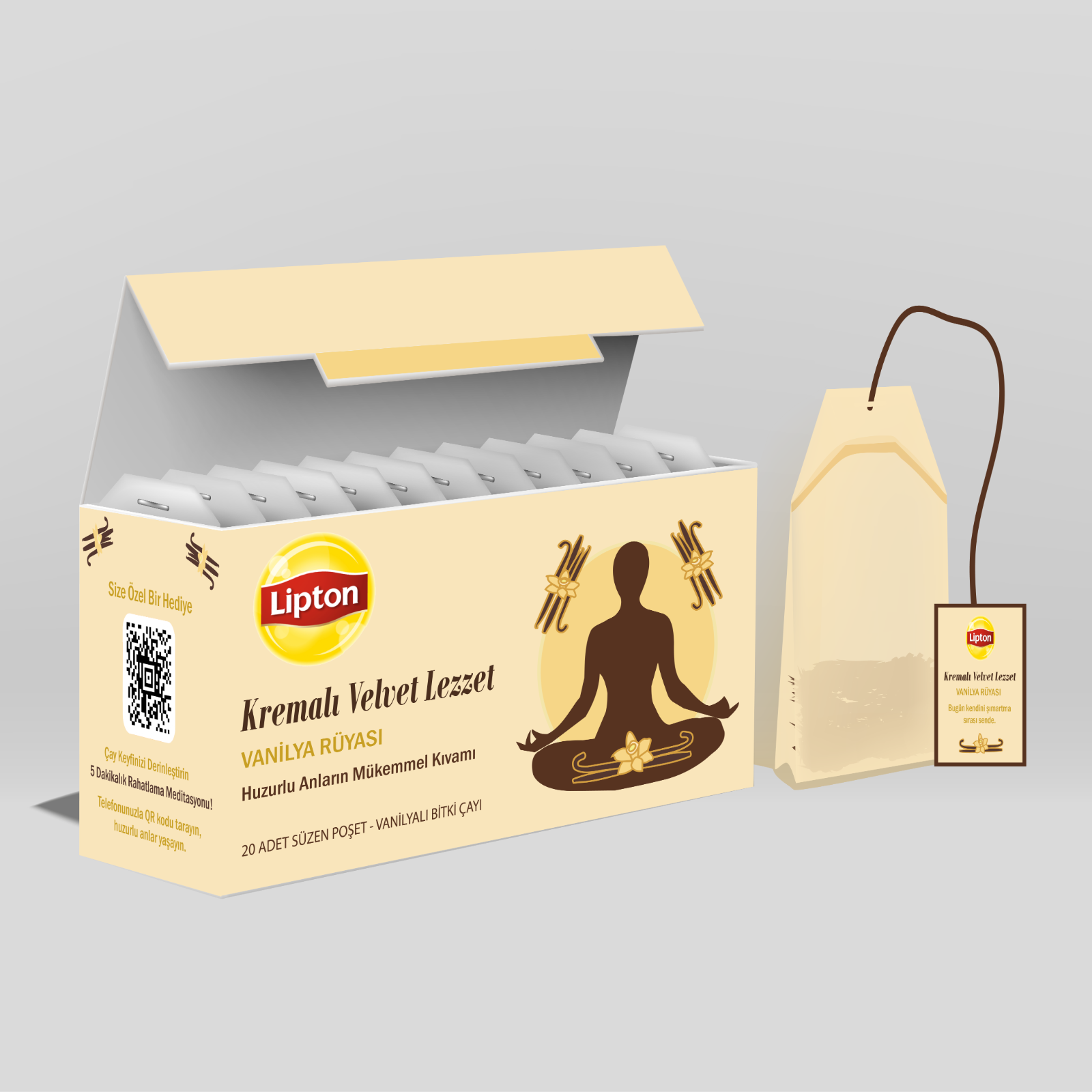 Lipton Yeni Tatlar Serisi Ambalaj Giydirme
